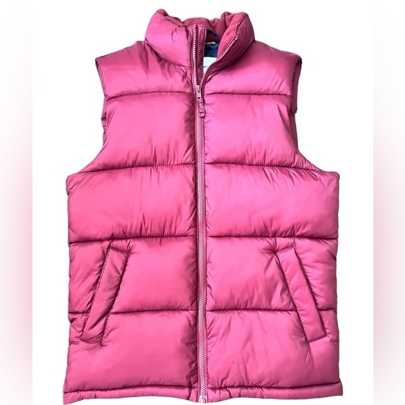 Old Navy Other - Old Navy burgundy puffer vest - perfect for winter